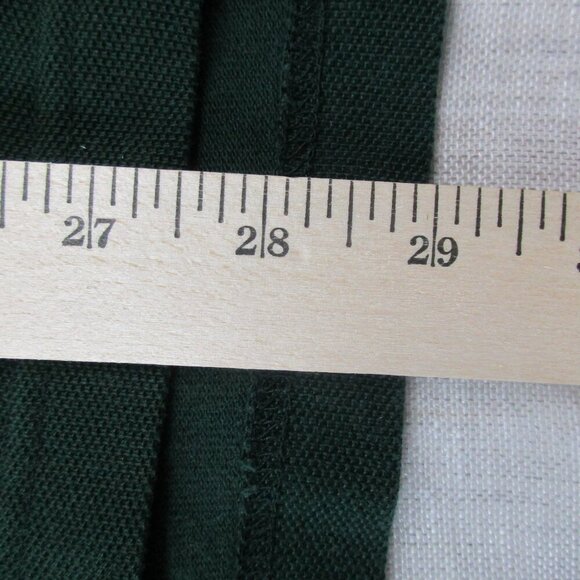 Tommy Hilfiger Polo Shirt Mens Large Green Stripe Golf Performance High Low Slit - Picture 6 of 8